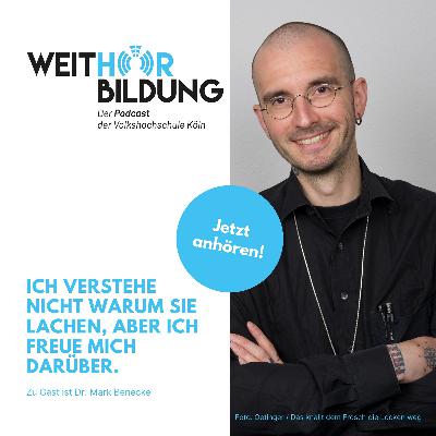 Ich verstehe nicht warum Sie lachen, aber ich freue mich darüber.