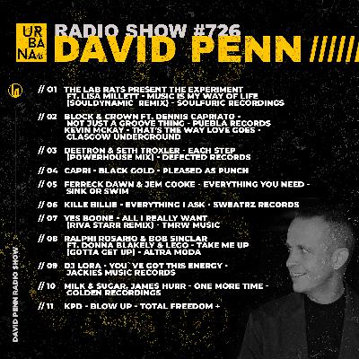 URBANA PODCAST 726 BY DAVID PENN URBANA PODCAST 726 BY DAVID PENN
