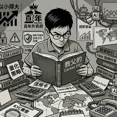 EP5 - 教父的 Career（中）選擇 FI S&T 並挑戰外資券商的市場地位