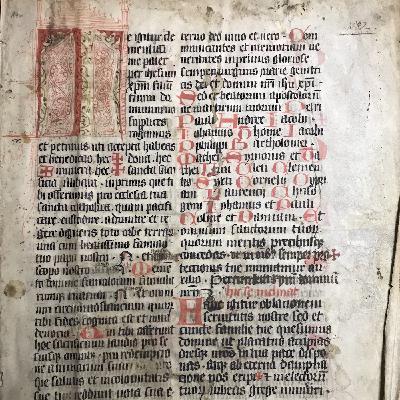 Episode 8: Eric Johnson on manuscript fragments, Ohio, and the ethics of collecting