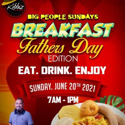 RIBBIZ BIG PEOPLE SUNDAY'S FATHER'S DAY [Live Audio] DJ SMOKE