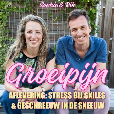 Stress bij skiles & geschreeuw in de sneeuw