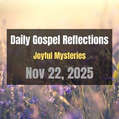 Daily Gospel Reflections for Nov 22, 2025 | Holy Rosary - Joyful Mysteries
