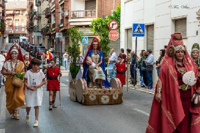 "Entre togas y escudos" en Hoy por Hoy Linares, con las Sacerdotisas Íberas de la Fiestas de Cástulo