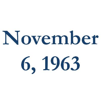 11. November 1963 Buffett Partnership Letter - November 6, 1963