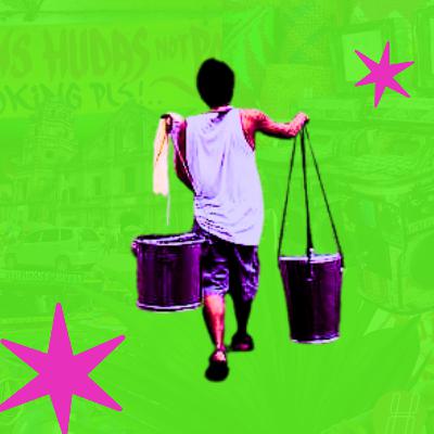 Why do taho vendors shout?