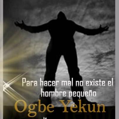 Ogbe Yekun - Para hacer el mal no existe el hombre pequeño.