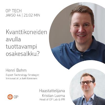 #44 – Kvanttikoneiden avulla tuottavampi osakesalkku?