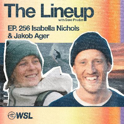 EP 256: Isabella Nichols & Jakob Gjerluff Ager – Nordborn, Returning to her Danish roots, Wave and air temperatures in cold-water, The meaning of hygge, Off-season, Expectations, & Carissa and Steph returning to the tour