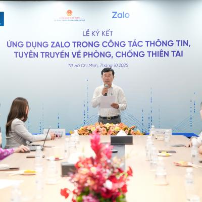 Tiêu điểm - Tăng cường thông tin phòng chống thiên tai qua nền tảng Zalo