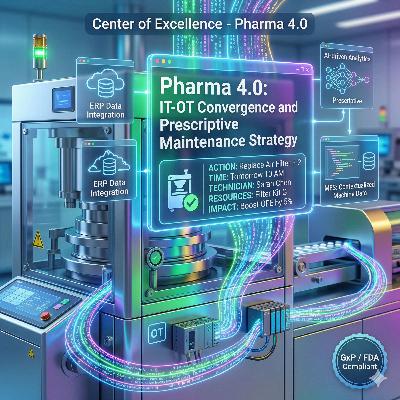 Pharma 4.0: IT-OT Convergence and Prescriptive Maintenance Strategy