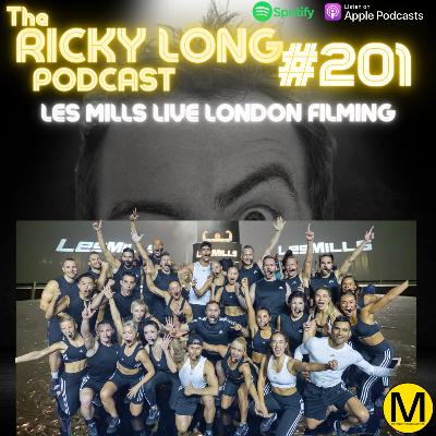 #201 Les Mills LIVE Filming London 2022