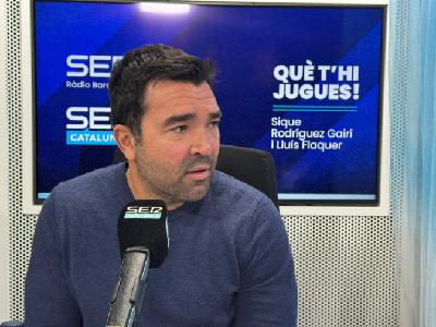 Sique Rodríguez: "Deco transmet serietat i calma. En un món tan boig com el futbol i, especialment, el Barça s'agraeix"