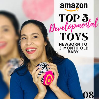 Top 5 Best Newborn Baby Developmental Toys | Amazon Prime Eligible | Last Minute Holiday Gift Ideas