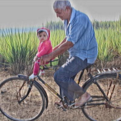 *🚲शायकल... ट्रिंग ट्रिंग..🎶 👶🏻*