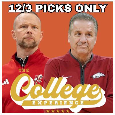 College Basketball PICKS ONLY - Wednesday, December 3rd | TCE Trims (Ep. 1016) College Basketball PICKS ONLY - Wednesday, December 3rd | TCE Trims (Ep. 1016)