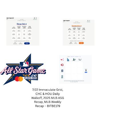 7/22 Immaculate Grid, CHC & HOU Daily Walkoff, 2025 MLB All-Star Game Recap, MLB Weekly Recap 7/22 Immaculate Grid, CHC & HOU Daily Walkoff, 2025 MLB All-Star Game Recap, MLB Weekly Recap