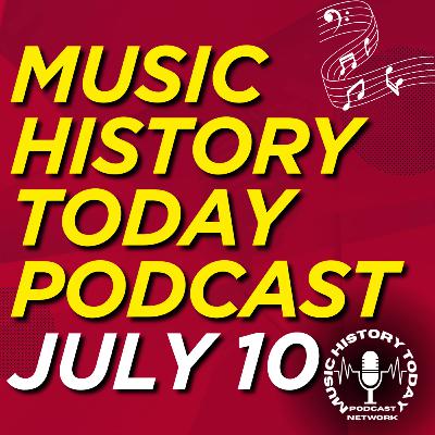 Roger Waters & David Gilmore Reunite, Shazam App Premieres: Music History Today Podcast July 10