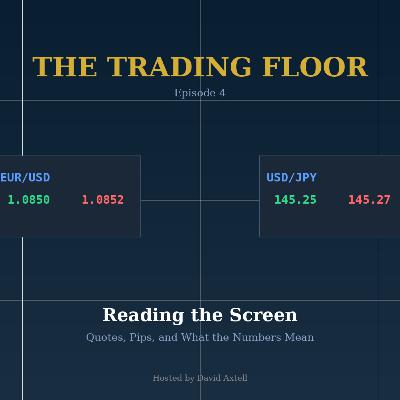 Reading the Screen: Quotes, Pips, and What the Numbers Mean