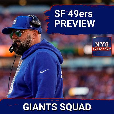 GIANTS SQUAD SHOW: 49ers IN TOWN FOR WEEK 9 GIANTS SQUAD SHOW: 49ers IN TOWN FOR WEEK 9