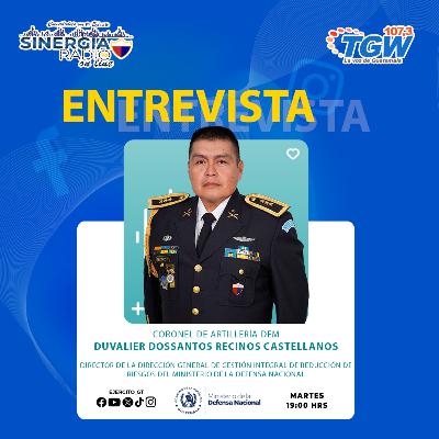 Director de la Dirección General de Gestión Integral de Reducción de Riesgos del Ministerio de la Defensa Nacional