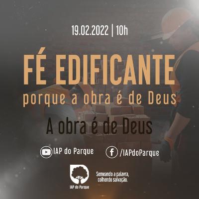 A obra é de Deus