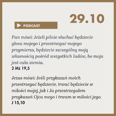 Poranek ze Słowem na 29 października 2025 Poranek ze Słowem na 29 października 2025