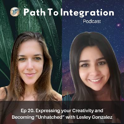 Ep 20. Expressing your Creativity and Becoming "Unhatched" with Lesley Gonzalez Ep 20. Expressing your Creativity and Becoming "Unhatched" with Lesley Gonzalez