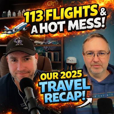 Hot, Flaming Dumpster Fire: Our 2025 Travel Year in Numbers