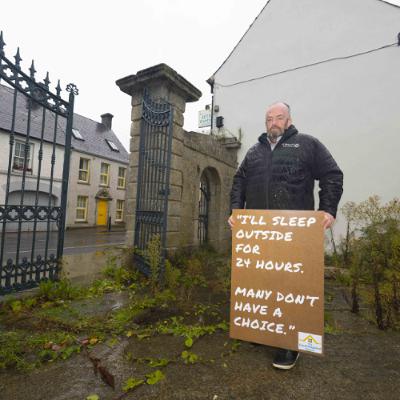 KCLR News: Noel Sherry on sleeping rough to highlight World Homeless Day (10th Oct 2025)