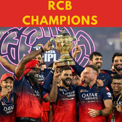 KOHLI FINALLY WINS THE IPL | RCB ARE CHAMPIONS