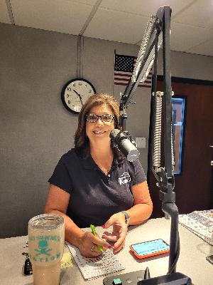 SEMO Fair activities tent events with Coordinator Robin Marberry