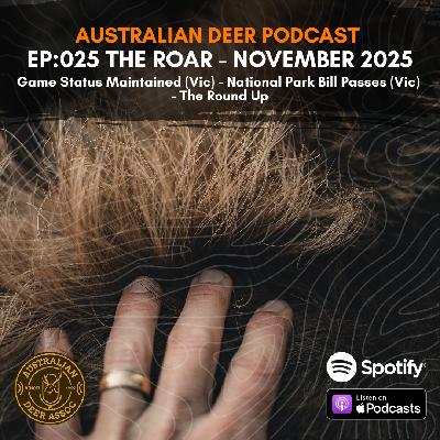 Ep:025 The Roar: November 2025 Ep:025 The Roar: November 2025