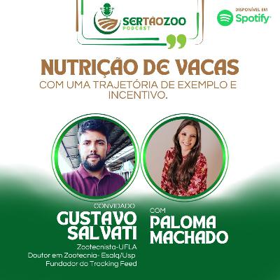 Nutrição de Vaca com uma trajetória de exemplo e incentivo.