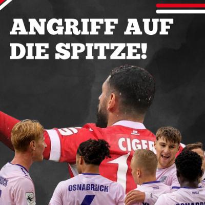 VfL Osnabrück im Aufwind – Cottbus formstark, MSV & Rostock teilen Punkte | DREIERKETTE  10.Spieltag