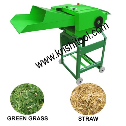 Chaff Cutter Machine - Electric Chaff Cutter / Crop Cutter / Chara Cutter / Kutti cutting Machine / Chaff Cutter for Mushroom Farm on Krishitool.com
