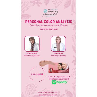 Edukasi Tipeskin & Personal Color Analisys