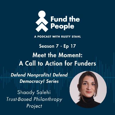 Meet the Moment: A Call to Action for Funders