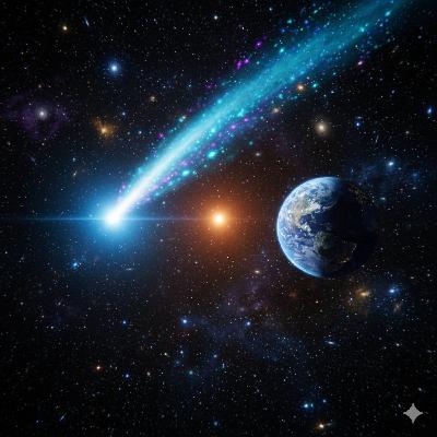 1716 - 3I/ATLAS aumenta inesperadamente de brillo, cambia su color a azul, y muestra aceleración no-gravitacional