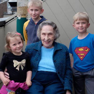 10.17.19 Dorothy Sinclair Broadmead great grandkids visit