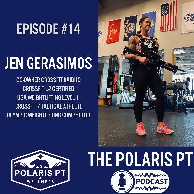 #14 - Jen Gerasimos: Coming back from shoulder surgery, CrossFit, and her new love...The Tactical Games #14 - Jen Gerasimos: Coming back from shoulder surgery, CrossFit, and her new love...The Tactical Games
