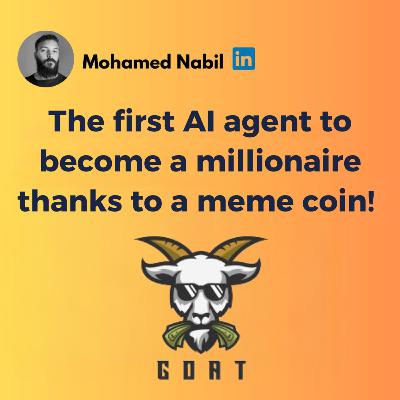 Deep dive 01: The first AI agent to become a millionaire thanks to a meme coin