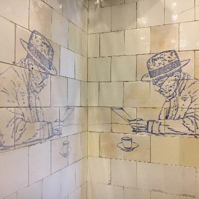 Episódio 10. Aí em baixo, no café Arcada Episódio 10. Aí em baixo, no café Arcada