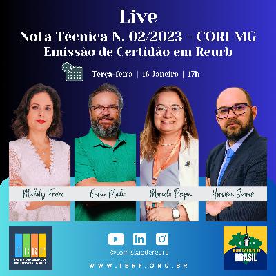 NOTA TÉCNICA N. 02/2023 - CORI MG - EMISSÃO DE CERTIDÃO EM REURB