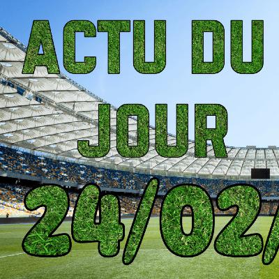 L’Inter et l’Atletico vont-ils se qualifier ? Antoine Griezmann en MLS, ManU bientôt sur le podium (Replay Live Actu Football du 24/02/2026)