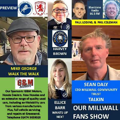OUR MILLWALL FANS SHOW- Sponsored by G & M Motors, Gravesend - 150825