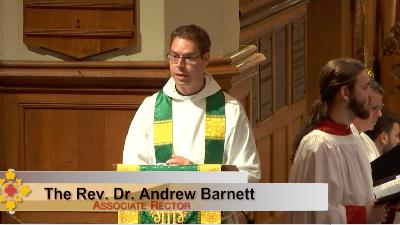 The Sixteenth Sunday after Pentecost | September 17, 2023 | 9:00 a.m. | The Rev. Dr. Andrew Barnett The Sixteenth Sunday after Pentecost | September 17, 2023 | 9:00 a.m. | The Rev. Dr. Andrew Barnett