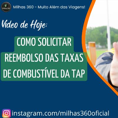 Como solicitar reembolso das taxas de combustível da TAP Como solicitar reembolso das taxas de combustível da TAP
