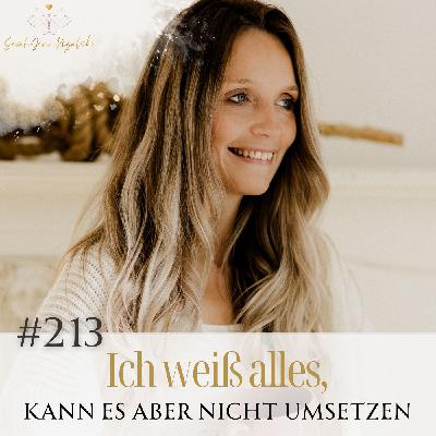 #213 Ich weiß alles, kann es aber nicht umsetzen – Sarah Rogalski