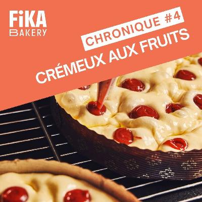 Le crémeux aux fruits en  boulangerie-pâtisserie